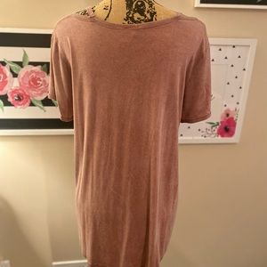 1XL Mauve Casual Top